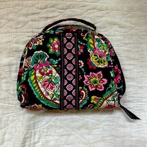 Vera Bradley Travel Jewelry Organizer Purse Handbag Petal Paisley Design